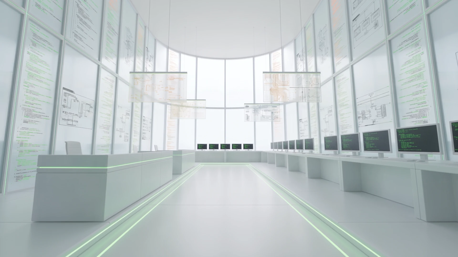 The white room beyond the eye.